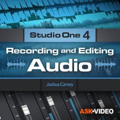 دانلود آموزش استودیو وان Ask Video Studio One 4 103 Recording and Editing Audio
