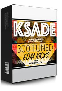 دانلود پکیج سمپل  TrackGodSound 300 Tuned EDM Kicks