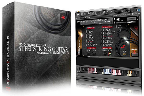 دانلود وی اس تی گیتار ۸dio Steel String Strummer guitar