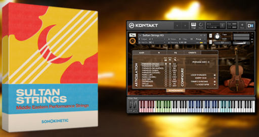 دانلود وی اس تی ویولن ترکی Sonokinetic Sultan Strings