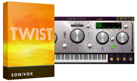 دانلود رایگان وی اس تی سینتی سایزر sonivox Twist 2.3