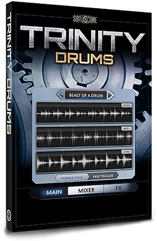 دانلود وی اس تی Best Service Sonuscore Trinity Drums