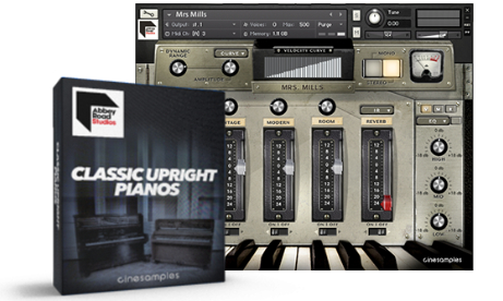 دانلود وی اس تی Cinesamples Abbey Road Classic Upright Pianos