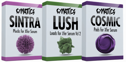 دانلود پریست سروم Cymatics Boxes: Sintra Plucks, Lush Leads Vol.2, Cosmic Pad