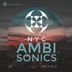 دانلود افکت های صوتی Pro Sound Effects Library NYC Ambisonics WAV