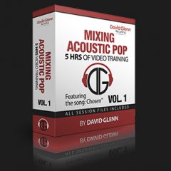 دانلود آموزش David Glenn Recording Mixing Acoustic Pop TUTORiAL