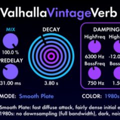 دانلود نسخه مک پلاگین Valhalla DSP ValhallaVintageVerb v1.7.1 HEXWARS