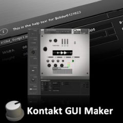 دانلود نسخه جدید نرم افزار Rigid Audio KONTAKT GUI Maker v2 WiN OSX (BETA)