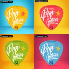 دانلود پکیج لوپ و سمپل Producer Loops Pop Guitars Bundle Vols 1 – 4 WAV