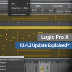 دانلود آموزش آپدیت جدید Groove3 Logic Pro X 10.4.2 Update Explained TUTORiAL
