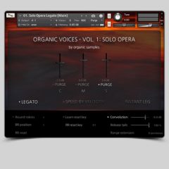 دانلود وی اس تی وکال اپرا Organic Samples Organic Voices Volume 1 Solo Opera KONTAKT