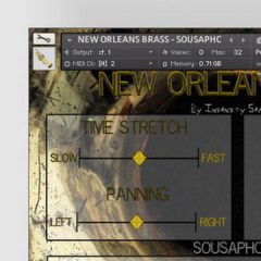 دانلود وی اس تی ساز های بادی برنجی Insanity Samples New Orleans Brass KONTAKT