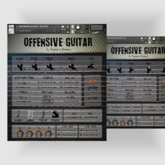 دانلود وی اس تی گیتار الکتریک Insanity Samples Offensive Guitar KONTAKT