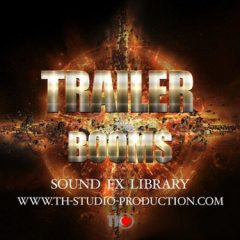 دانلود بانک صدای افکت صوتی TH Studio Production TRAILER BOOMS WAV KONTAKT