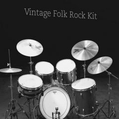 دانلود وی اس تی درام آکوستیک Drumdrops Vintage Folk Rock Kit KONTAKT