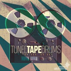 دانلود پکیج سمپل درام Wave Alchemy Tuned Tape Drums WAV
