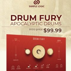 دانلود وی اس تی درام حماسی Sample Logic DRUM FURY KONTAKT
