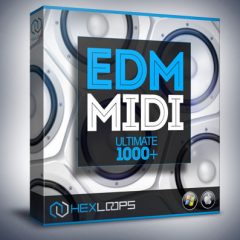 دانلود پکیج فایل های میدی Hex Loops – EDM MIDI Ultimate 1000+ Pack