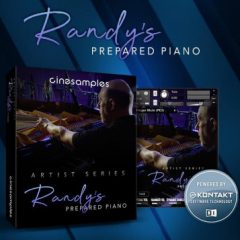 دانلود وی اس تی پیانو Cinesamples Randy’s Prepared Piano KONTAKT
