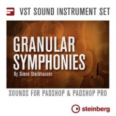 دانلود بانک صدای افزودنی وی اس تی Steinberg Granular Symphonies ( Padshop 2 )