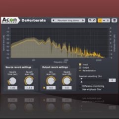 دانلود نسخه جدید پلاگین Acon Digital DeVerberate 2 v2.0.7 (WIN OSX)-R2R