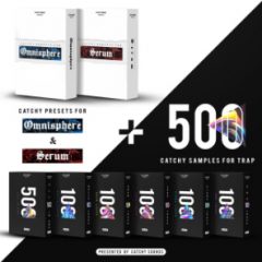 دانلود رایگان پکیج لوپ سمپل CatchyBeatz 500 Catchy Samples For Trap – WAV PRESETS