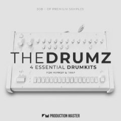 دانلود پکیج لوپ و سمپل درام هیپ هاپ Production Master The Drumz WAV