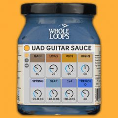 دانلود پکیج پریست میکس گیتار Whole Loops UAD Guitar Sauce MULTiFORMAT