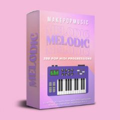 دانلود پکیج فایل های میدی Make Pop Music Melodic MIDI Progressions MIDI