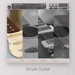 دانلود وی اس تی گیتار الکتریک و آکوستیک Wavesfactory Strum Guitar KONTAKT