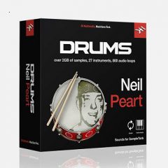 دانلود بانک صدای افزودنی وی اس تی IK Multimedia Neil Peart Drums for SampleTank 3/4