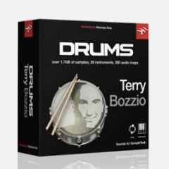 دانلود بانک صدای افزودنی وی اس تی IK Multimedia Terry Bozzio Drums for SampleTank 3/4