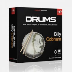 دانلود بانک صدای افزودنی وی اس تی IK Multimedia Billy Cobham Drums for SampleTank 3/4