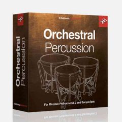 دانلود بانک صدای افزودنی وی اس تی IK Multimedia Orchestral Percussion for SampleTank 3/4