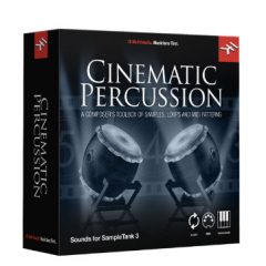 دانلود بانک صدای افزودنی وی اس تی IK Multimedia Cinematic Percussion for SampleTank 3/4