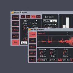 دانلود سینت افزودنی ابلتون لایو Amazing Noises Grain Scanner v1.1 ALP