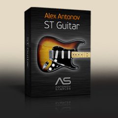 دانلود وی اس تی گیتار الکتریک Antonov Samples Alex Antonov ST Guitar KONTAKT