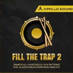 دانلود لوپ پاساژ درام ترپ APOLLO SOUND Fill The Trap 2 WAV MiDi