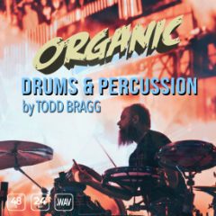 دانلود لوپ و سمپل درام Epic Stock Organic Drums and Percussion by Todd Bragg WAV