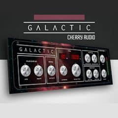 دانلود پلاگین ریورب Cherry Audio Galactic Reverb v1.0.4.28-R2R