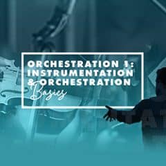 دانلود آموزش مبانی موسیقی ارکسترال Cinematic Composing com Orchestration 1