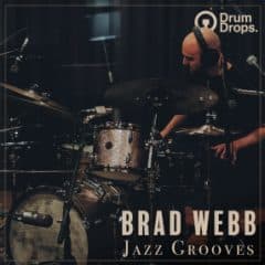 دانلود لوپ درام جاز Drumdrops Brad Webb Jazz Grooves WAV