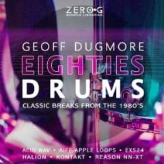 دانلود پکیج لوپ درام Zero-G Eighties Drums WAV