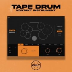 دانلود وی اس تی درام Cult Drum Sounds Tape Drum KONTAKT