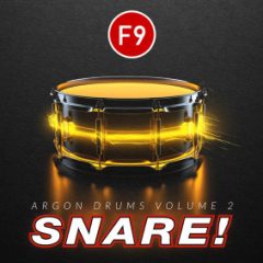 دانلود بانک صدای درام F9 Audio Snare! Argon Drums Vol 2