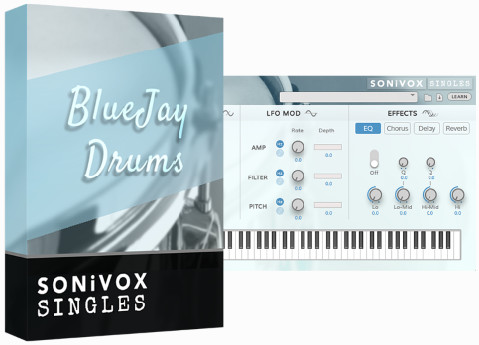 دانلود وی اس تی درام کم حجم SONiVOX Singles Blue Jay Drums v1.0-R2R