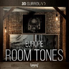 دانلود بانک صدای افکت صوتی Boom Library Room Tones Europe 3D Surround Edition WAV