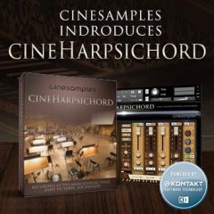 دانلود وی اس تی هارپسیکورد Cinesamples CineHarpsichord KONTAKT