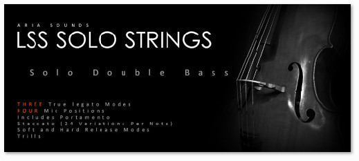 دانلود وی اس تی استرینگ باس Aria Sounds London Solo Double Bass