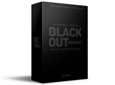 دانلود رایگان پکیج درام کیت رپ Steve Lawrence Black Out Drumkit WAV